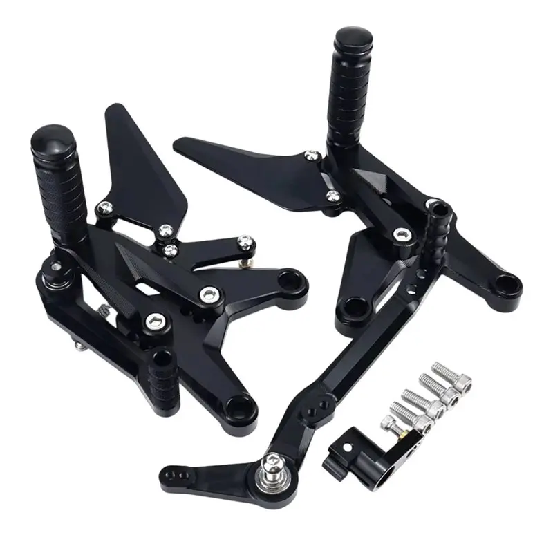 AB56-Raised Pedal Competition Modified Pedal Adjustable Motorcycle Components For Zhang Xue ZX500RR