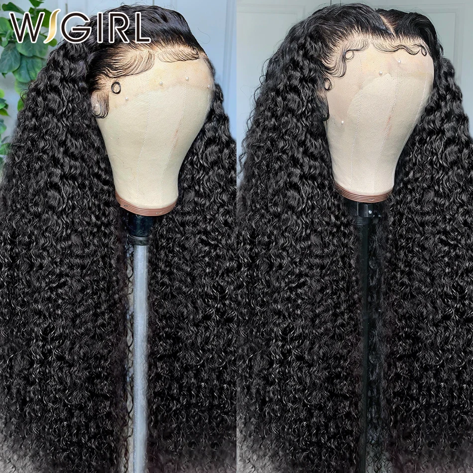 30 Inch Deep Wave Human Hair Wig Transparent 13x4 13x6 HD Lace Front Human Hair Wigs 5x5 4x4 Glueless Lace Frontal Wig For Women