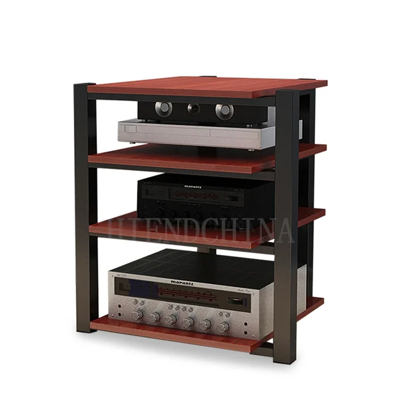 DK-06 Power Amplifier Cabinet Audio Cabinet Power Amp Frame Speaker Tripod Shock Absorber HIFI Video TV Cabinet