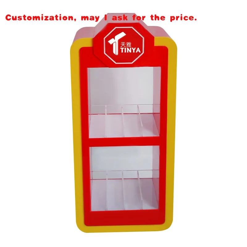 custom.TINYA Customization Acrylic Countertop Smokeless Chewing Display Display Rack