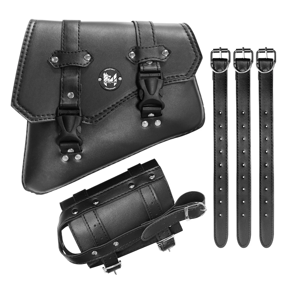 Motorcycle edge bag suitable for Harley 883 1200 X48 triangle bag universal for Honda retro knight bag