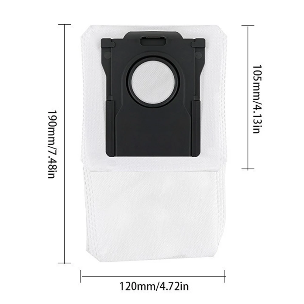 Dust Bags for For dreame For L40 Ultra A L30s Ultra For L40 Ultra For ce AE L30 Ultra S High Filtration Vacuum 10 Pack