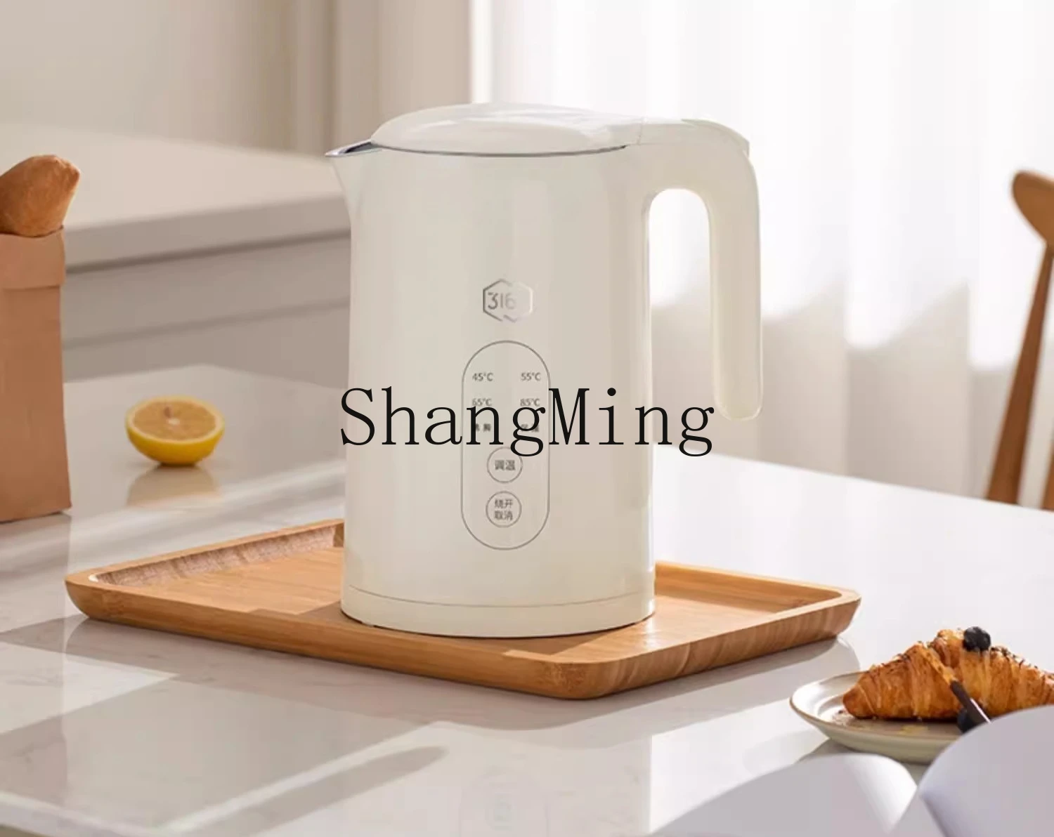 ZYY бытовой чайник с постоянной температурой, интеллектуальный термоизоляционный интегрированный автоматический чайник из нержавеющей стали