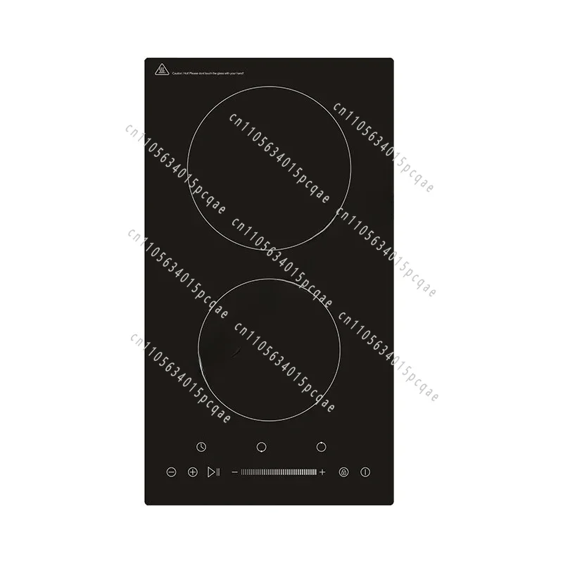 Ceramic Stove Intelligent Household Embedded Double-head Infrared Stove Light Wave Electric Stove Barbecue Fire Boiler