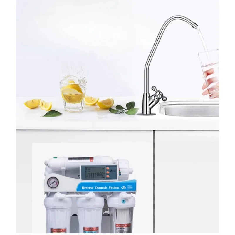 600G/800G Bucket Free Filtering Ro Reverse Osmosis System Filter System Aquarium Filter System Smart Auto Water Filter Level 5