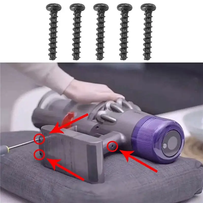 BAAJ-30X Universal Screws For Dyson V6 V7 V8 V10 V11 Vacuum Cleaner Power Pack/Battery SV09 SV10 SV11 SV12 SV14 B view 4