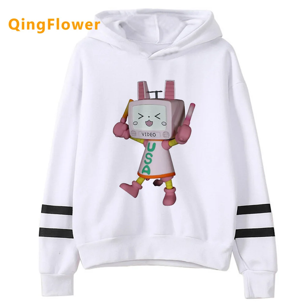 

Cyber Y2k hoodies women gothic 2023 japanese Kawaii Pullover clothing female long sleeve top clothes