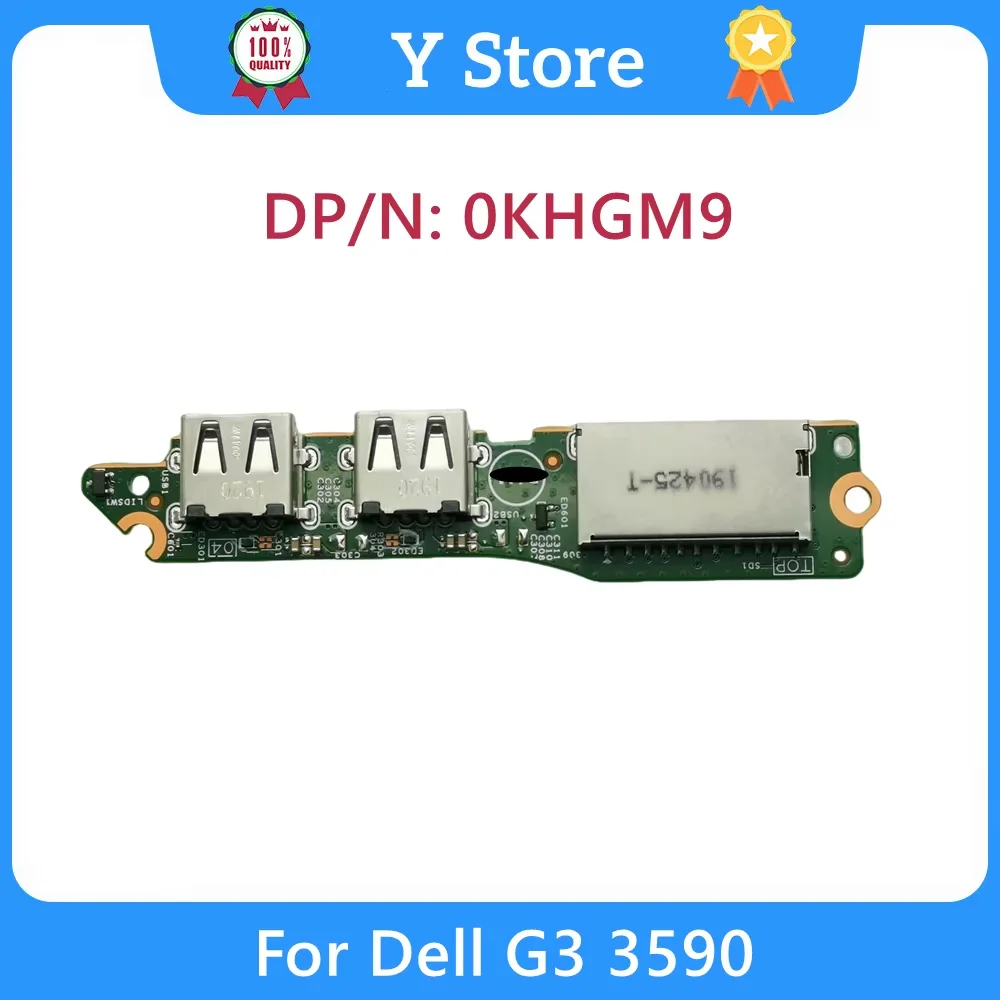 

Y Store Original For Dell G3 3590 USB Small Board Built-in SD Card Reader 0KHGM9 KHGM9 Fast Ship