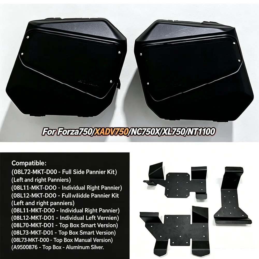 For Forza750 XADV750 NC750X XL750 Transalp NT1100 OEM Cases Wall Bracket Top Box Wall Mount Bracket Pannier Wall Mount Bracket