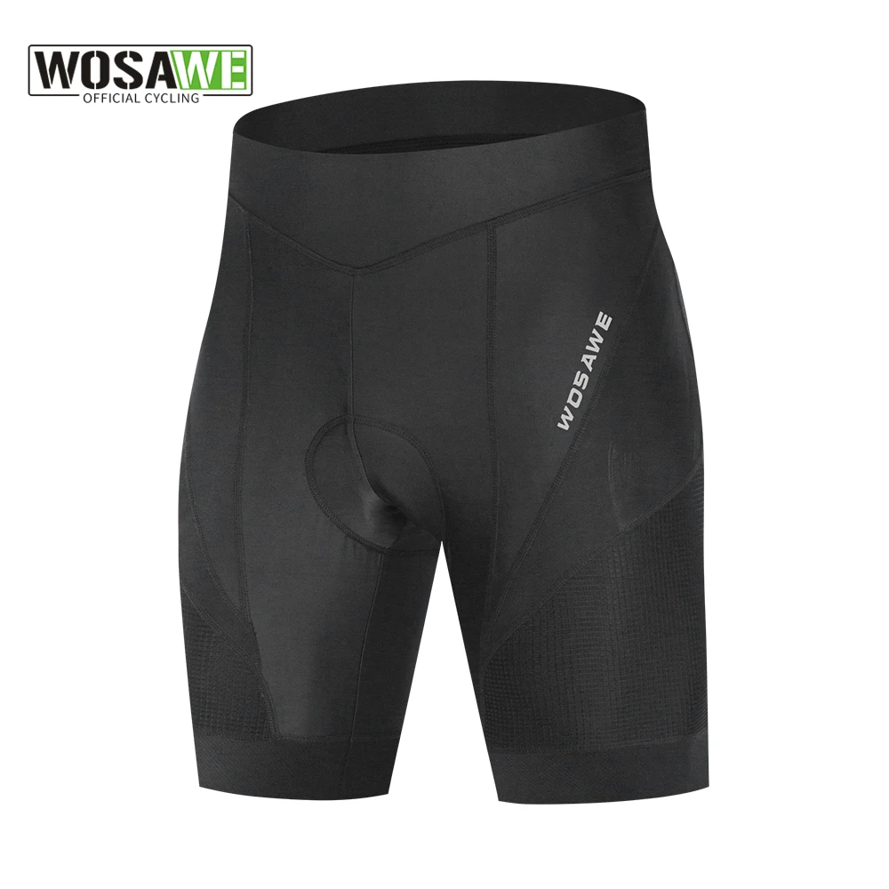 

WOSAWE Men's Cycling Shorts Breathable Bicycle Trousers Summer Road Bike Short MTB 3D Padded Shockproof Shorts Riding Clothing