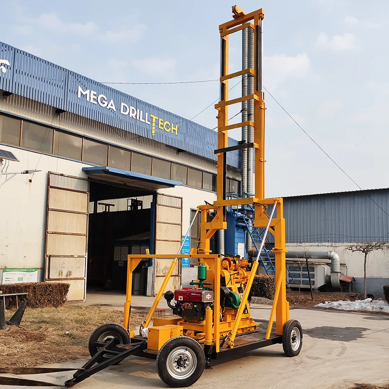 2025 Best-Selling GK-200L Wheel-Type Exploration Drilling Rig Pump Core for Geological Surveys Geophysical Exploration Projects