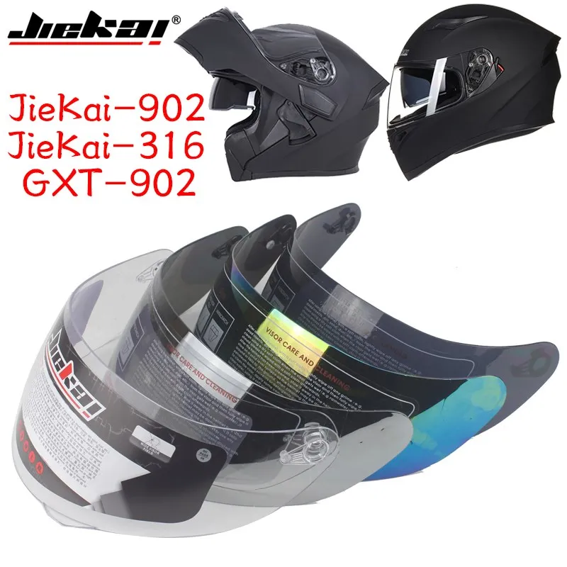 1 piece face shield for Full face motorcycle helmet visor replacement glasses Lens for JK-902 JK-316 GXT-902 ORZ-991