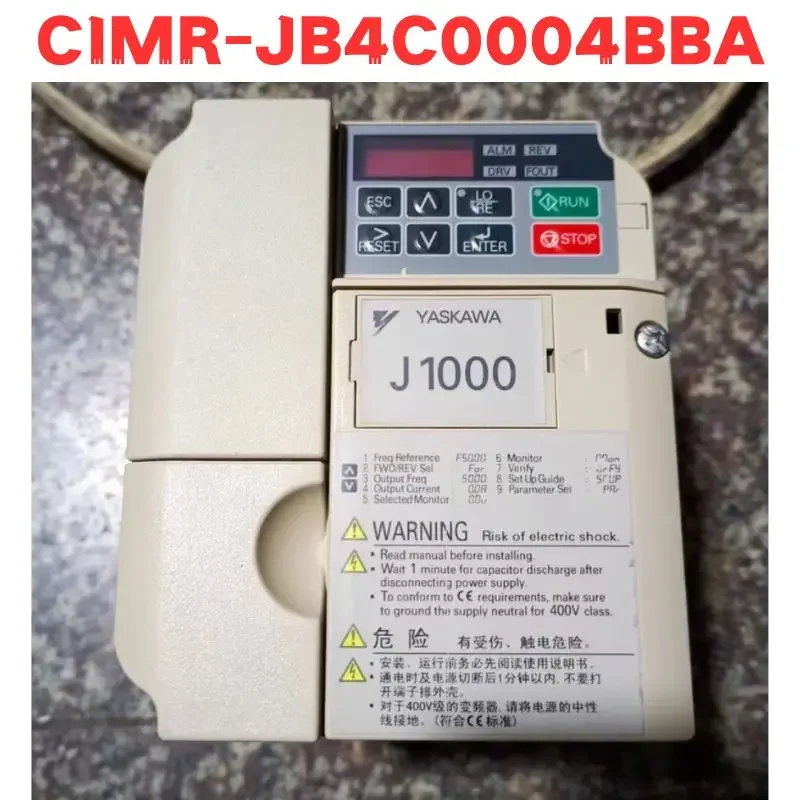 

Second-hand CIMR-JB4C0004BBA CIMR JB4C0004BBA Inverter Tested OK