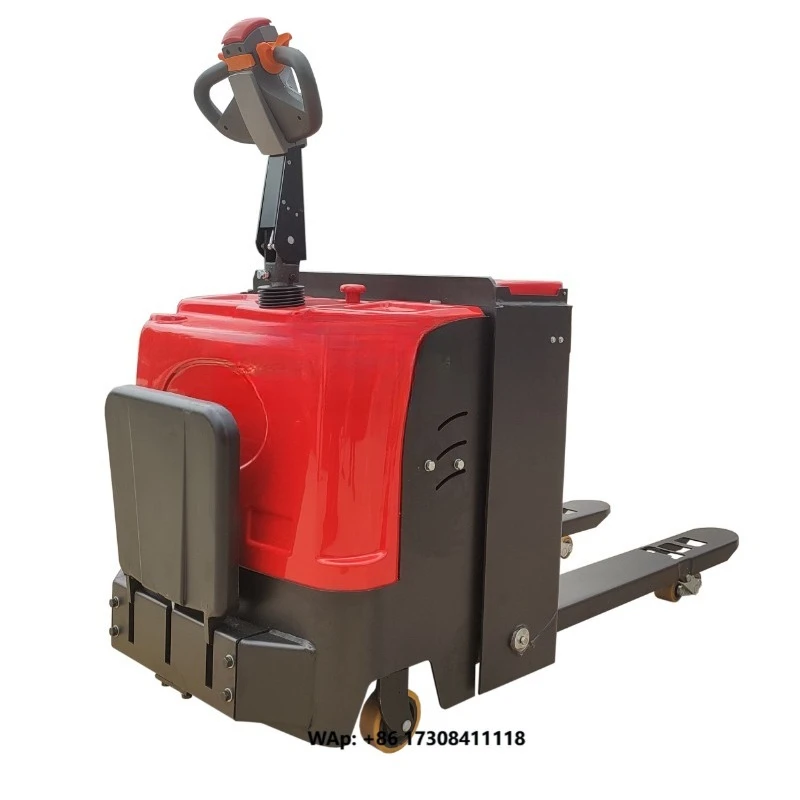 New Best Sale 2 Ton DC Motor Hand Pallet Jack Truck 1200mm Fork Length Indoor/Outdoor Use 1 Year Warranty for Construction Farm