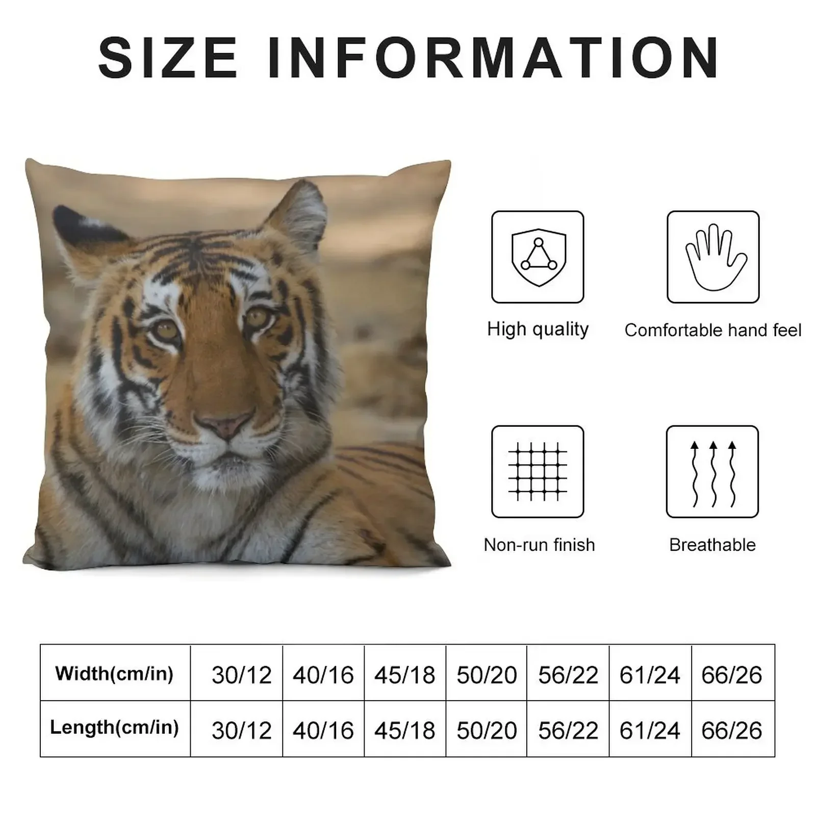 royal bengal tiger portrait Throw Pillow Sofa Cushions Pillow Decor Rectangular Cushion Cover pillow