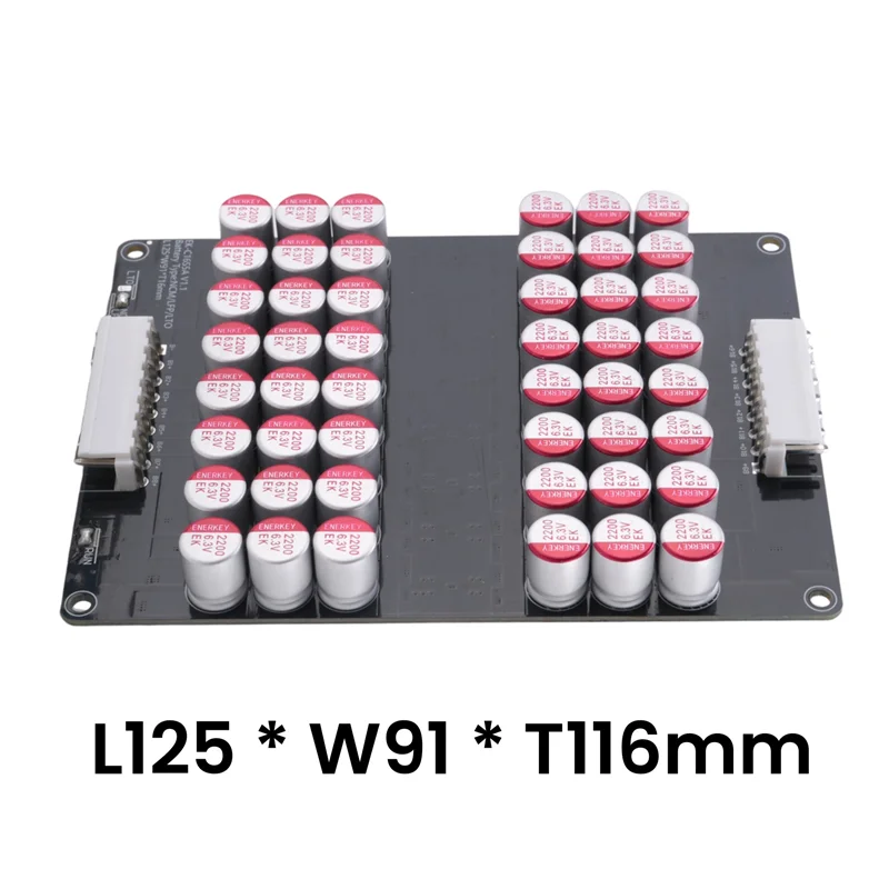 【المنتجات الأكثر مبيعًا】16S 5A Balance Li- Lifepo4 Lto Active Lithium Battery Equalizer Balancer Plate Capacitor 48V 60V 16S