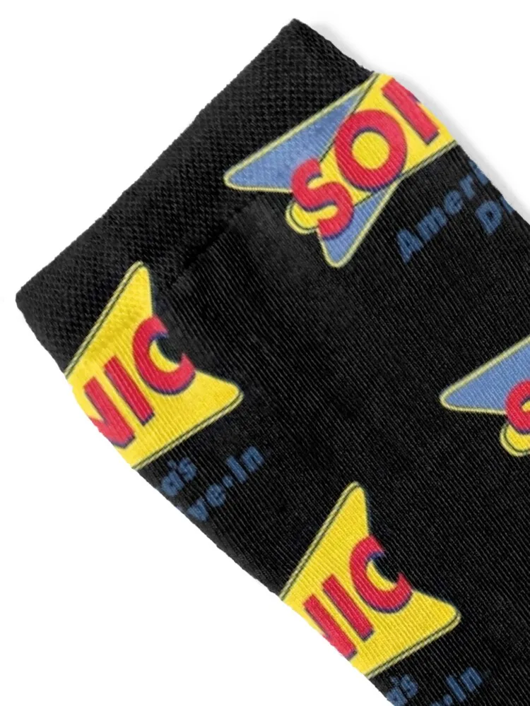 Sonic Drive IN Socks hip hop Children's Antiskid soccer Men's Socks Women's