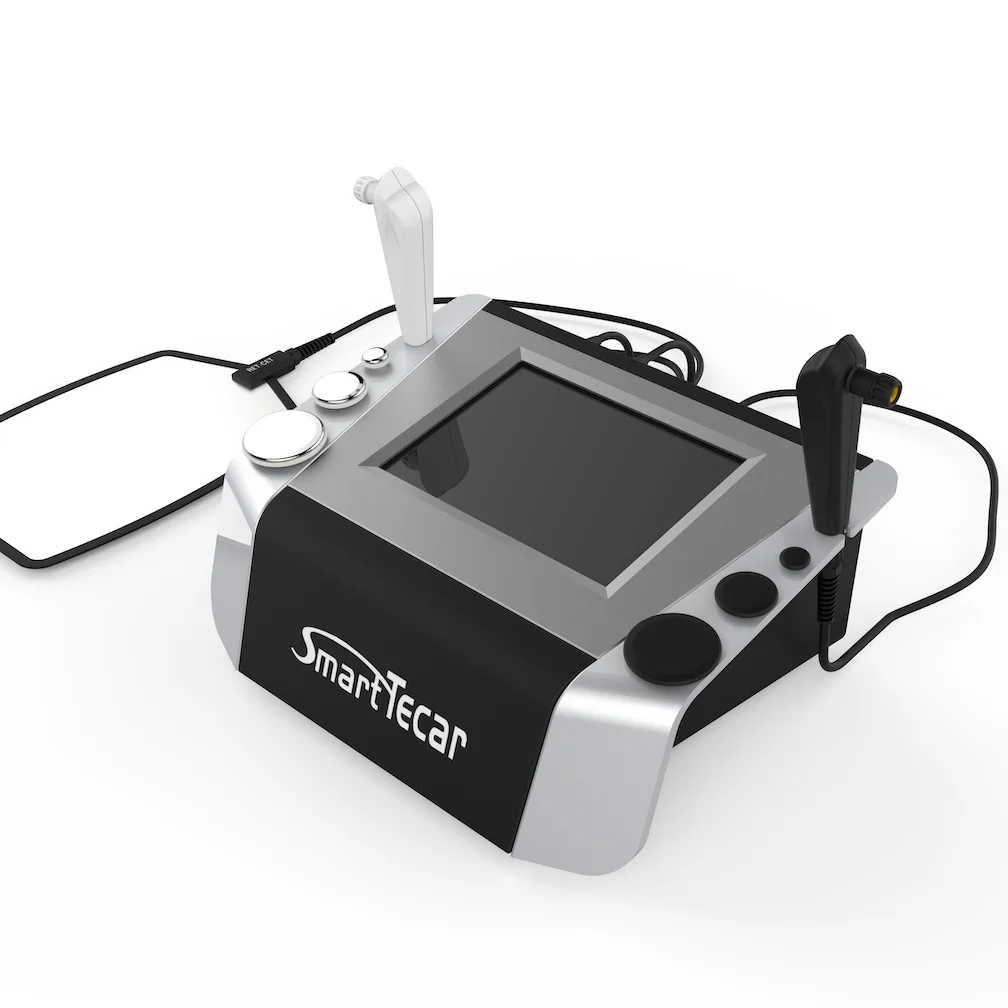 Portable CET Hot Therapy 448KHz Tecar Diathermy RF Fat Reducing Therapy Indiba Deep Physio Rehabilitation Body Care