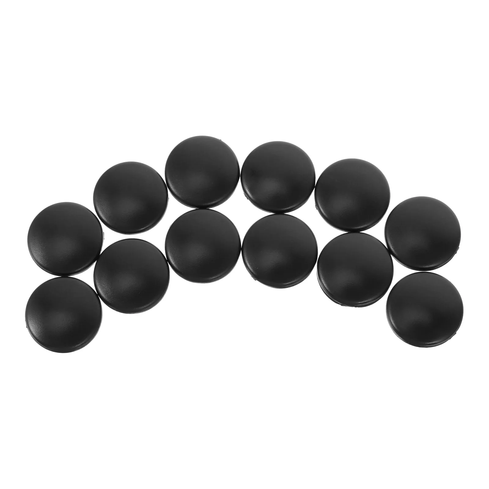 

12pcs Car Door Protective Cover Durable Waterproof Bolt Hole Stickers Screw Caps Plastic Covers Automotive Hardware Accessories
