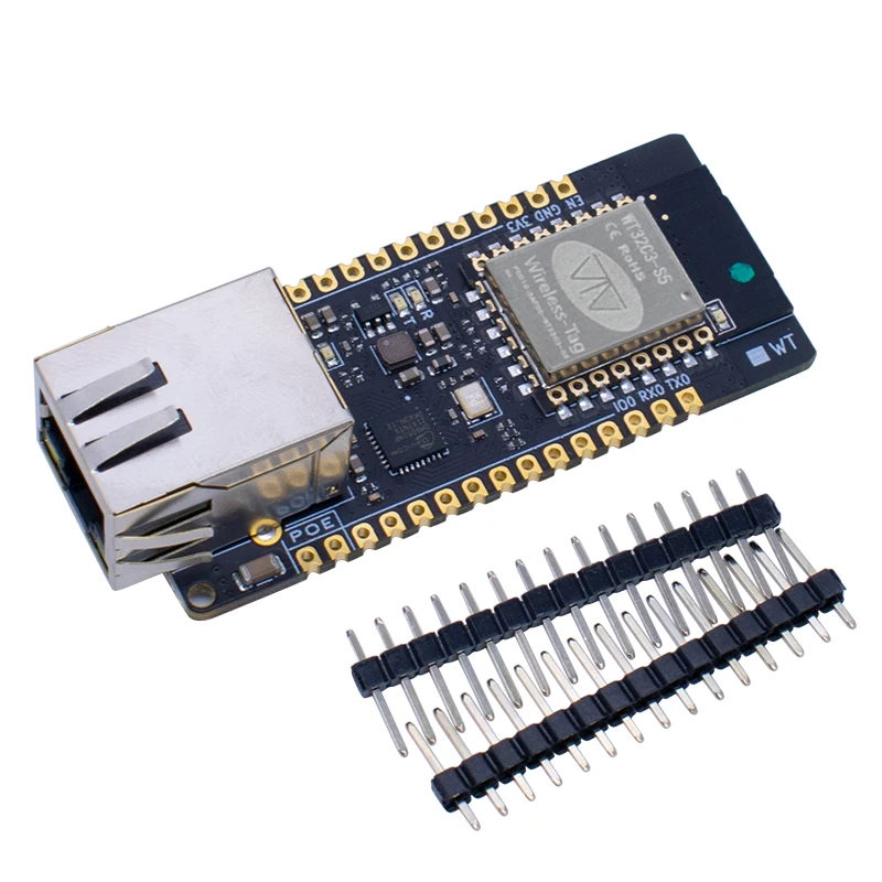 ETH01-EVO Enlightenment Display ESP32-C3 module WIFI Bluetooth Ethernet 3 in 1 Internet of Things Gateway Updated WT32-ETH01