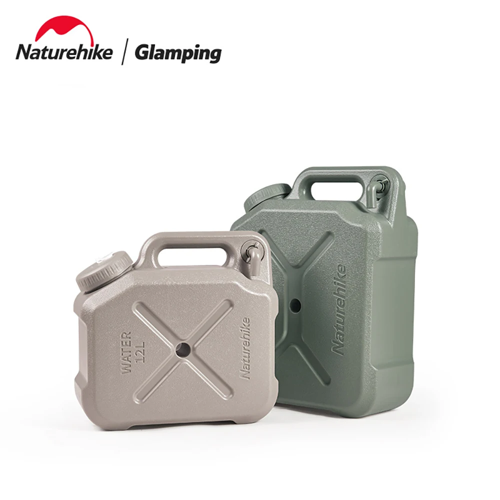 Tragbarer Wasserkrug, Camping-Wasserbehälter mit Zapfhahn, 12 l, multifunktional, auslaufsicher für Notfallvorräte, Outdoor, Wandern – Detail 1