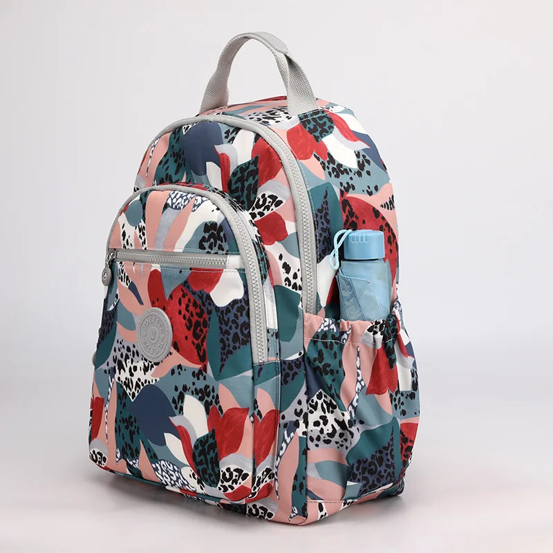 New Fashion Teenager Girls Backpack Floral Printing Leisure Backpack Student Baggage Women Leisure Travel Bag Rucksack