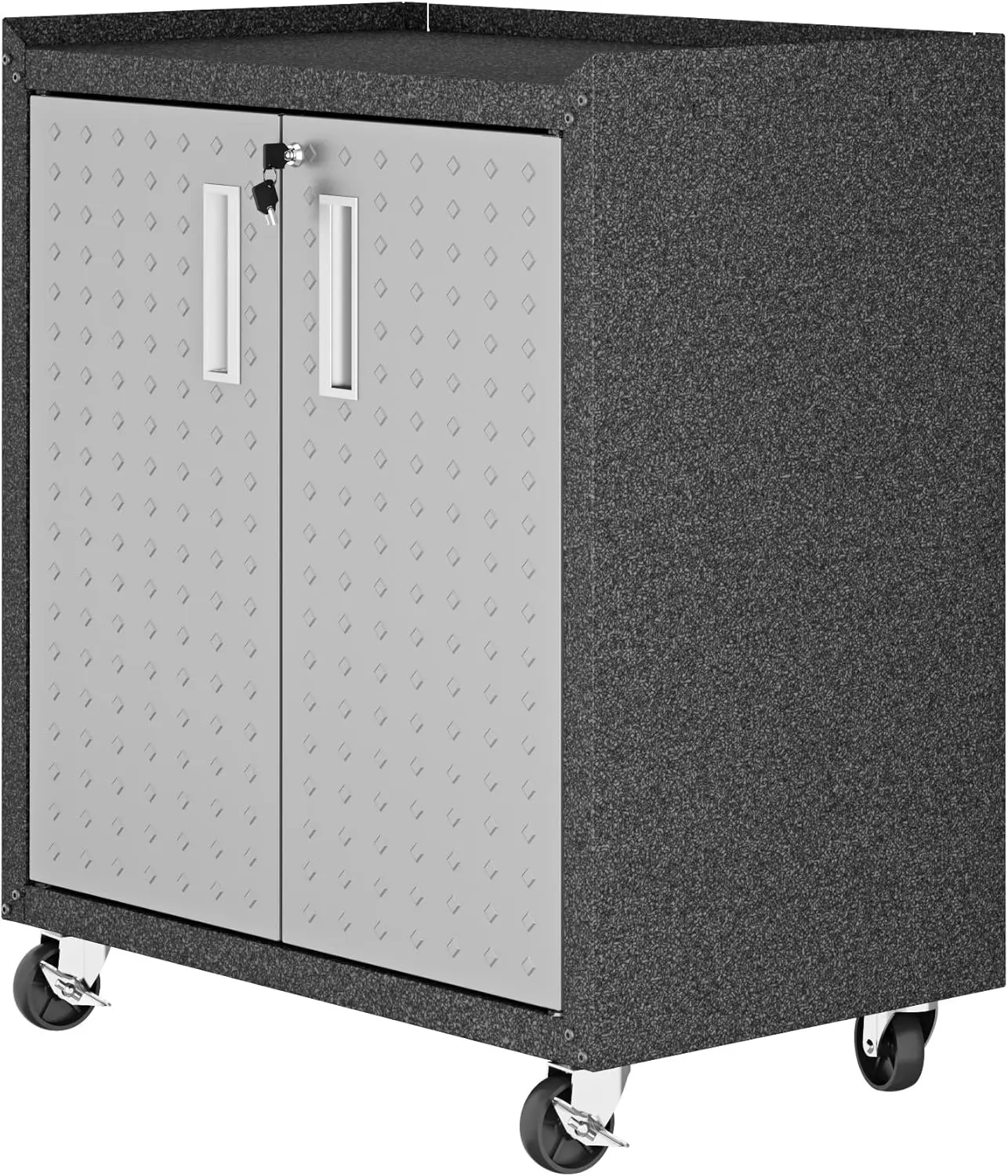 

Comfort Fortress Rolling 2 Door Garage Storage Cabinet