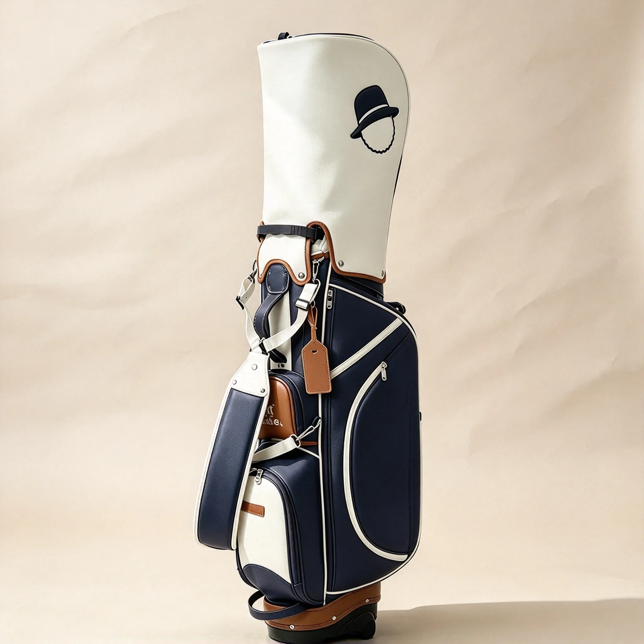 Stylish Lightweight Unisex Golf Stand Bag, New Standard Golf Club Carry Bag for Walking Golf