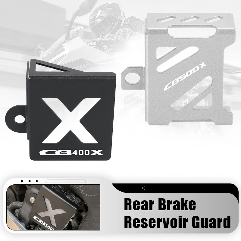 

Motorcycle FOR HONDA CB400X CB 500X CB500F/ ABS 2019-2025 2026 2024 2023 Rear Brake Fluid Reservoir Guard Tank Protector Cover