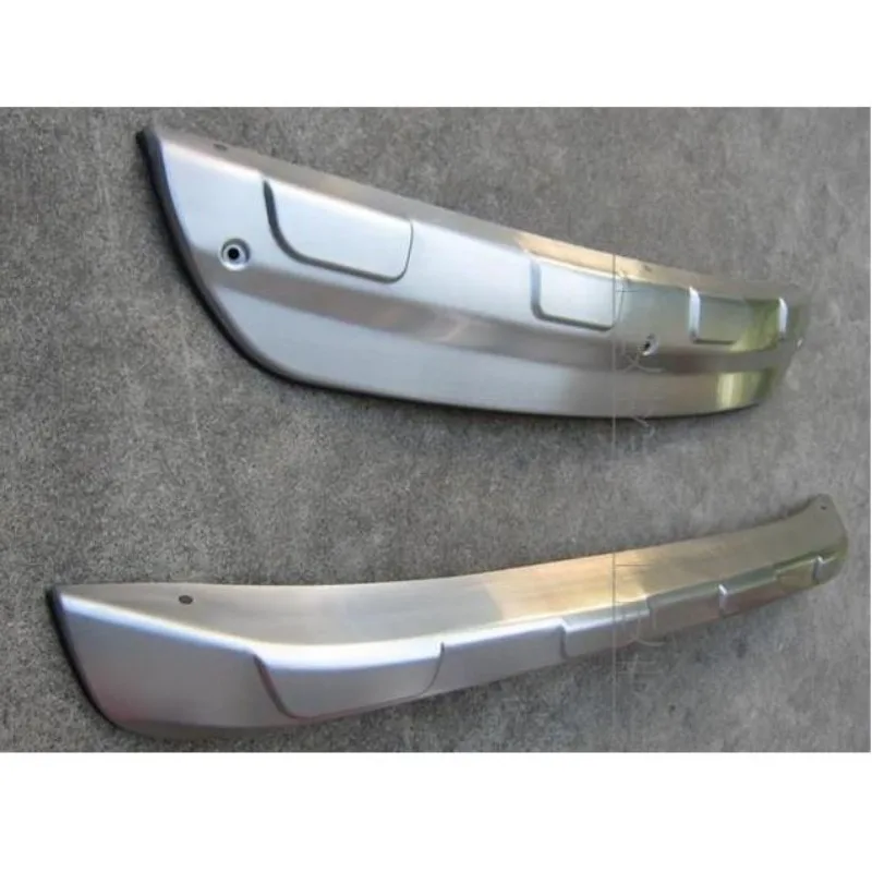 Car styling Stainless steel front and rear Bumper Protector Skid Plate cover FOR Mazda CX-5 CX5 2012 2013 2014 2015 2016 year