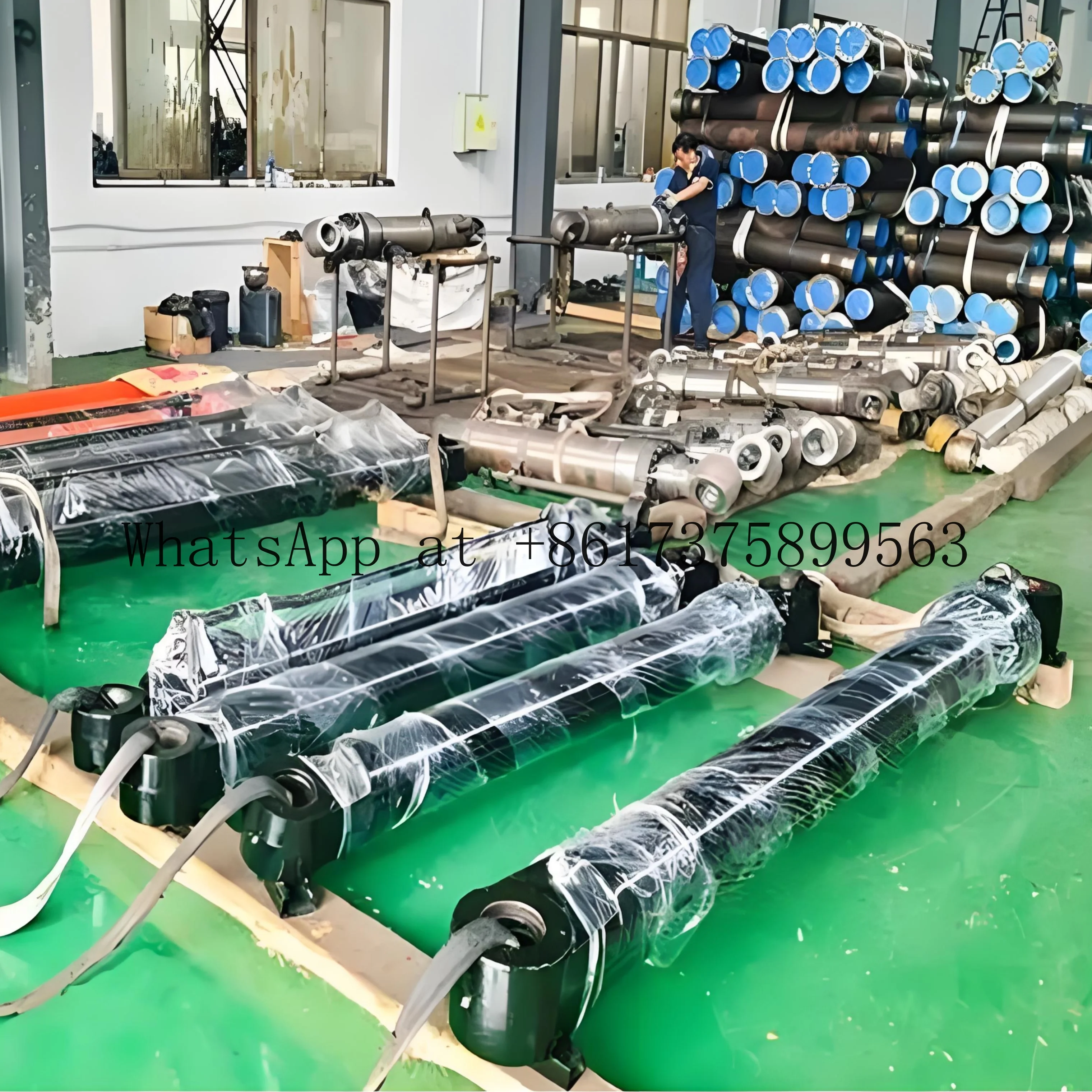 Mine Truck Double Acting Hydraulic Cylinders Heavy  Steel Design