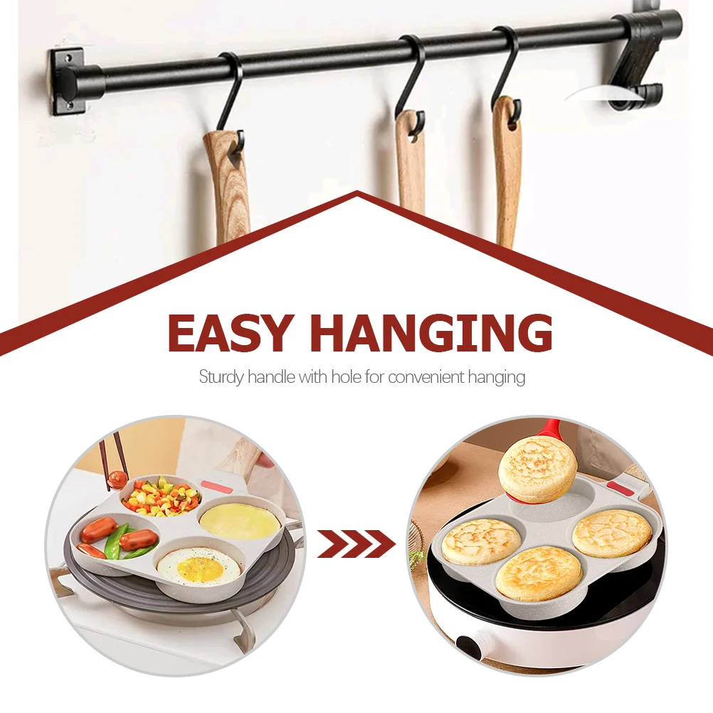 

Non-Stick Egg Frying Pan Japanese Omelette Maker Mini Pancake Skillet Easy Cleaning Sturdy Handle Breakfast Pan