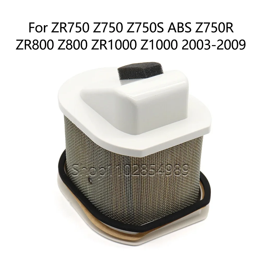 for Kawasaki ZR750 Z750 Z750S ABS Z750R ZR800 Z800 ZR1000 Z1000 2003-2009 Motorcycle Air Filter Element Cleaner
