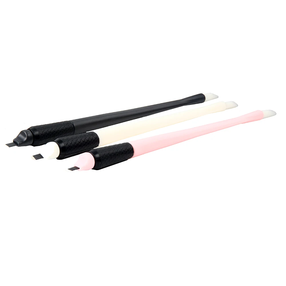 New design 18u disposable microblading pen semi permanent makeup microblading hand tools for eyebrow tattoo