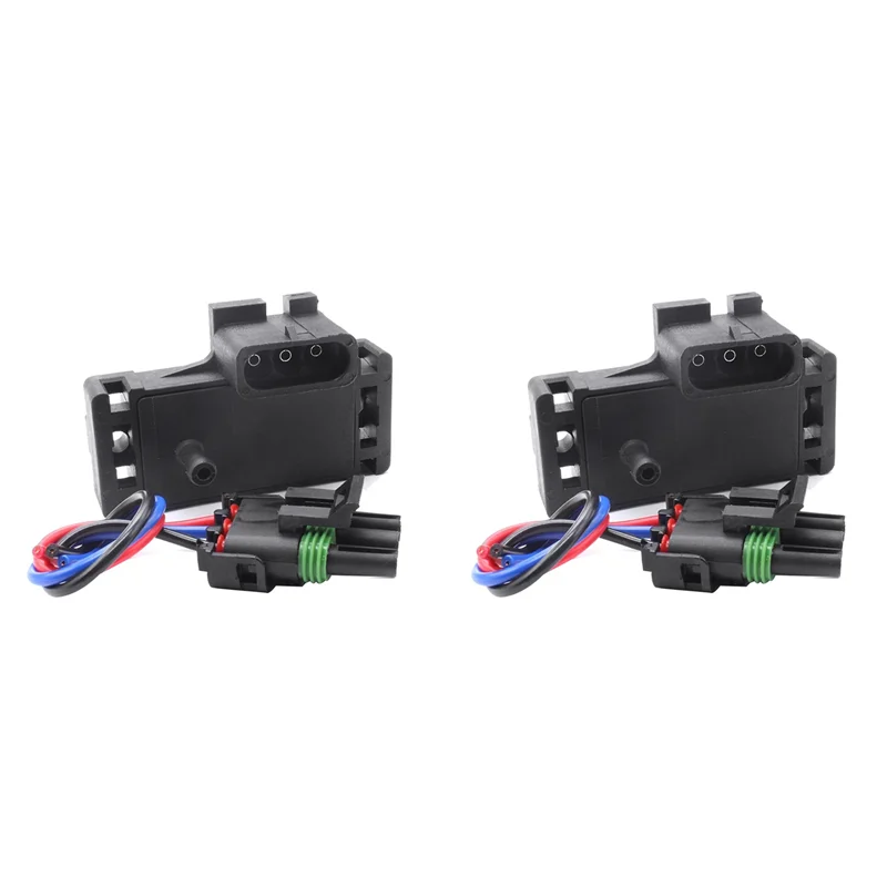

2X 3 Bar New MAP Manifold Absolute Pressure Sensor For GM Delphi Cadillac Pontiac Buick 12223861 16040749