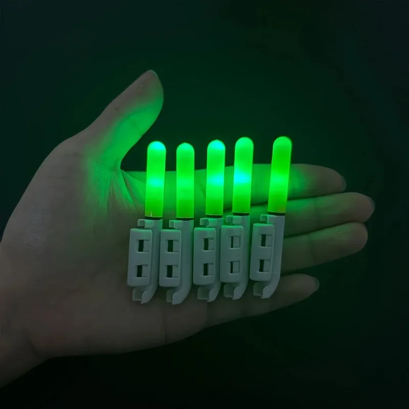 3/5pcs Fishing Electronic Rod Stick Flash Light CR425 Battery LED Removable USB Charge Waterproof Night Tackle Luminous