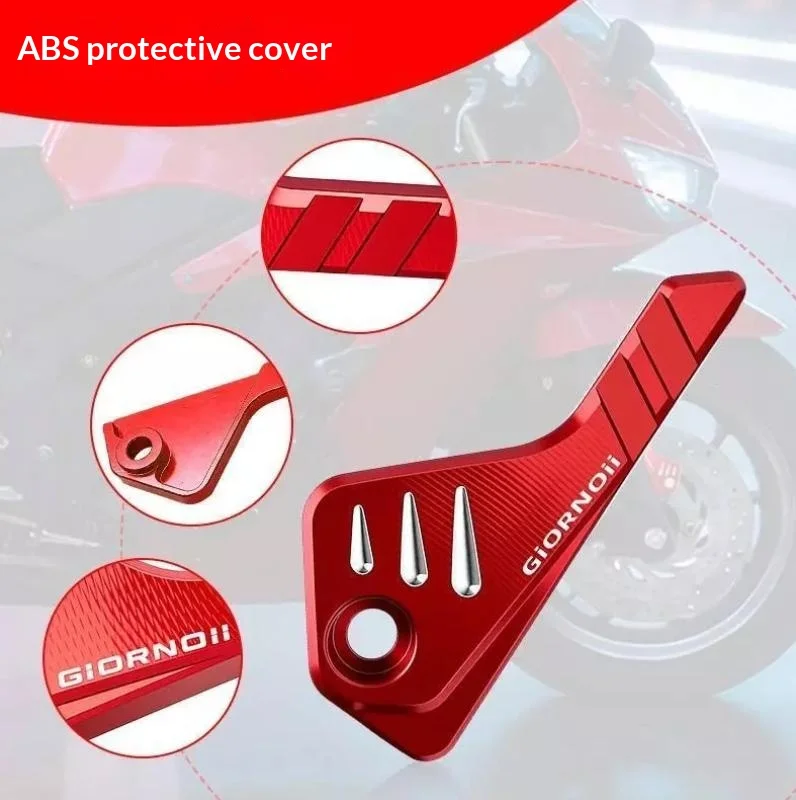 Aluminum Alloy Motorcycle Sensor Cover Scratch Resistant Surface Multiple Colors For Motorbike Custom Modification