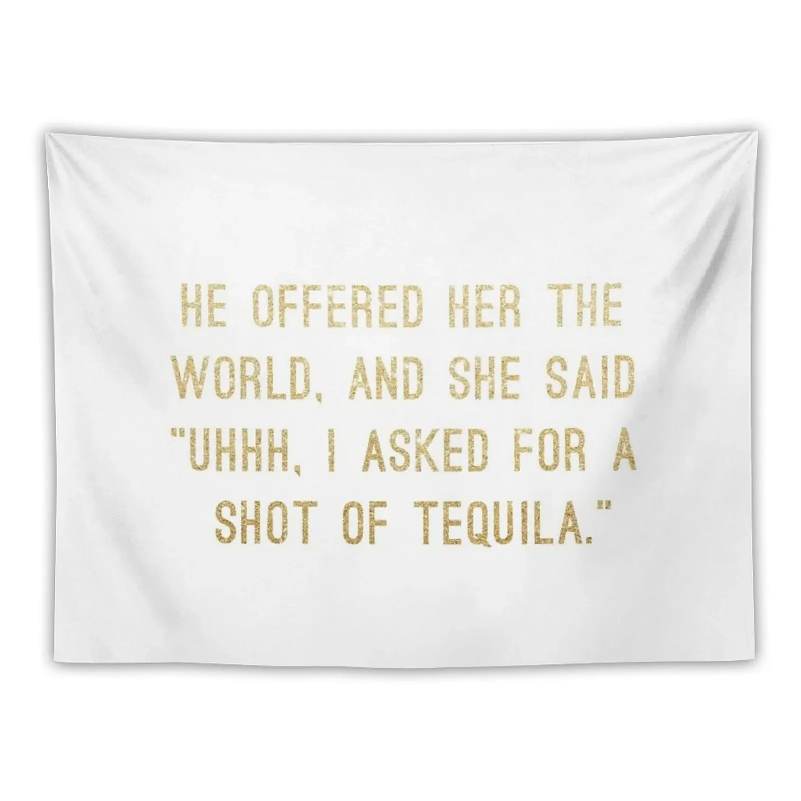 

Shot of Tequila Tapestry Home Decor Aesthetic Aesthetic Room Decor Tapestry