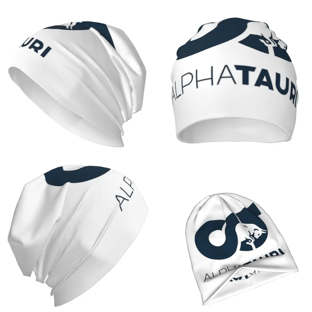 Alpha Tauri Warm Knitted Cap Hip Hop Bonnet Hat Autumn Winter Outdoor Beanies Hats for Unisex Adult