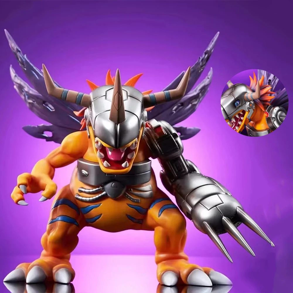 Digimon Adventure Greymon Figure War Greymon Action Figures 19cm Pvc Statue Decoration Collection Model GK Toys Christmas Gifts