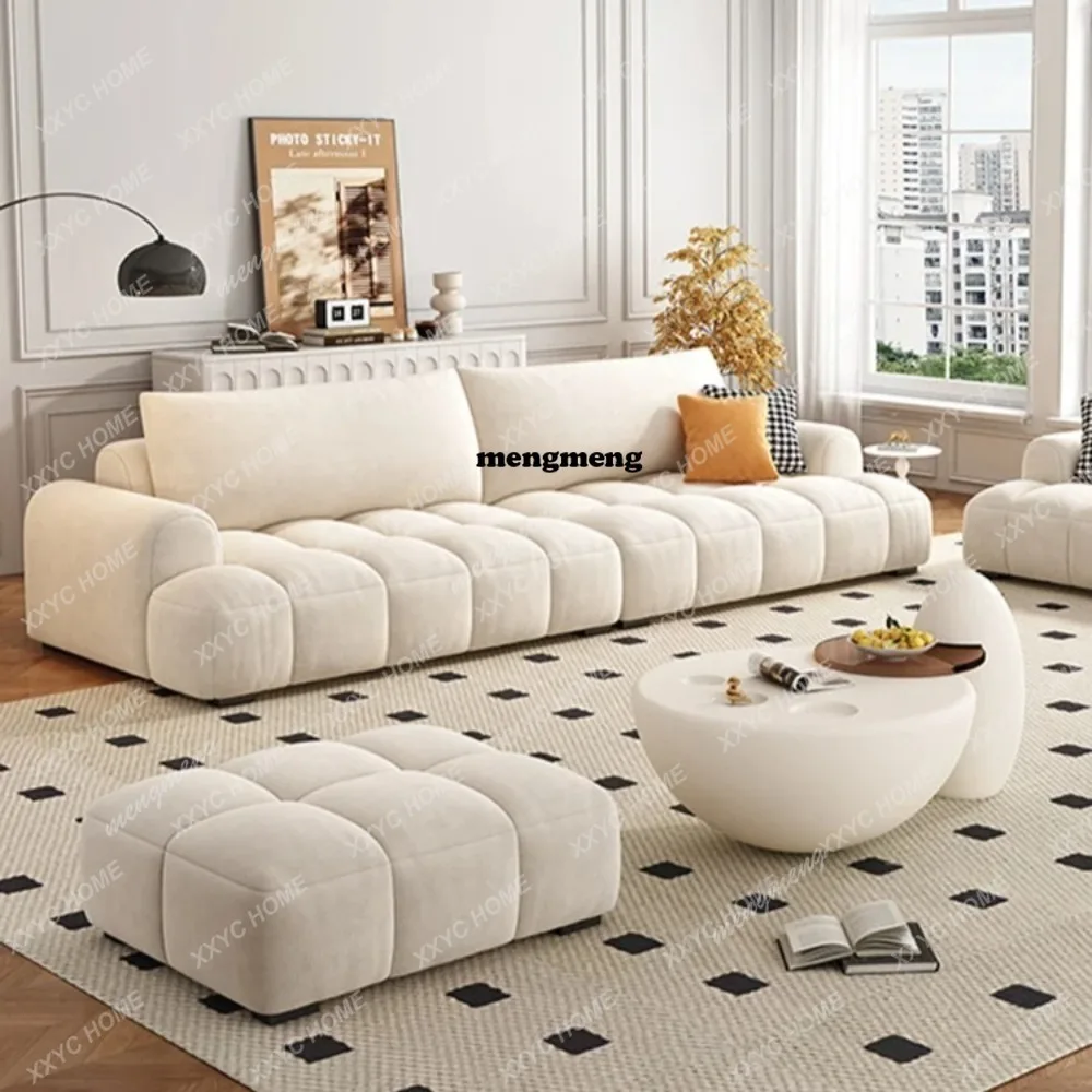 Modern Armrest Wooden Sofa Living Room Stylish Lounge Chair Comfortable Reading Cloud Cadeiras Canape Salon Home Accessories