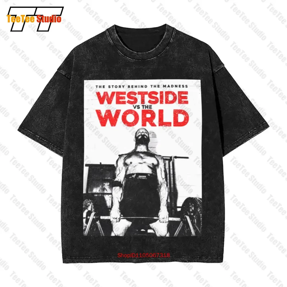 Westside Vs The World Westside Barbell Louie Simmons Powerlifting Vintage Oversized T-Shirt NKOR