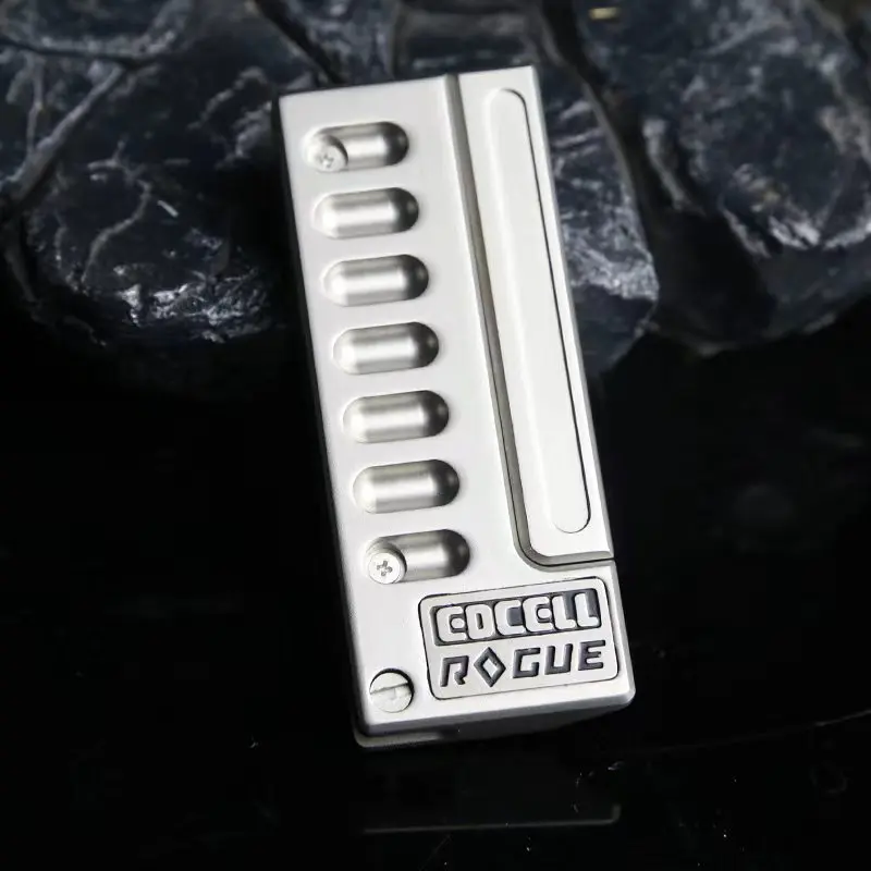 EDC Ruler Mechanical Slider Fidget Toy, Adult ADHD Stress Relief EDC Toy, Office Desk Stress Relief Toy Adults Gifts