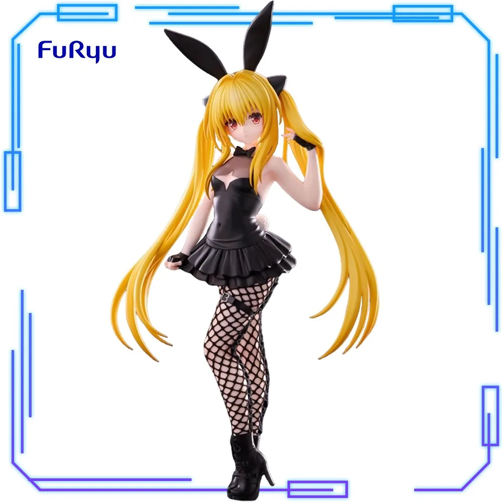在庫あり-furyu-オリジナル本物アニメ-to-loveru-darkness-konjiki-no-yami-golden-darkness-26-センチメートルモデルおもちゃ-bicute-バニーズフィギュア