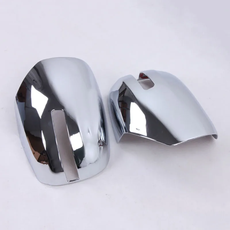 2Pcs Car ABS Chrome Rear View Side Mirror Cover Trim for Mitsubishi Triton / L200 2015 - 2017 Car Styling