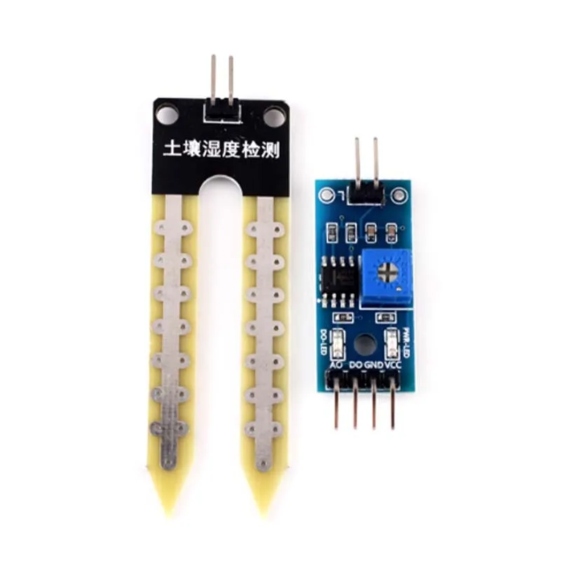 Electrónica Inteligente, higrómetro de humedad del suelo, módulo Sensor de humedad de detección para placa de desarrollo arduino, Robot DIY, coche inteligente
