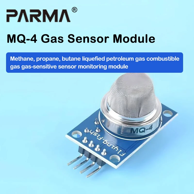 MQ-4 Natural Gas Methane Propane Butane Liquefied Petroleum Gas Combustible Gas Gas Sensing Sensor Monitoring Module