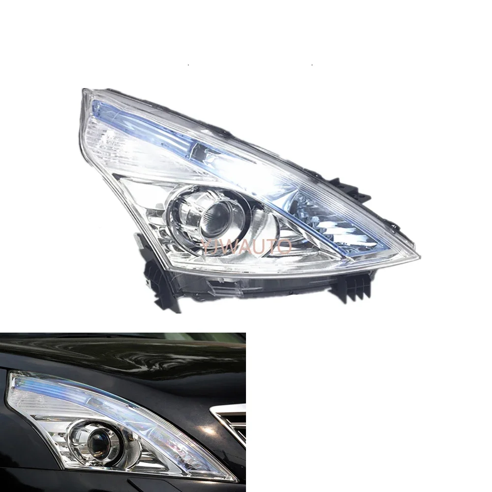 For Nissan Teana 2011 2012 Headlights Car Headlamp Assembly Daytime Running Light Auto Whole Car Light Assembly