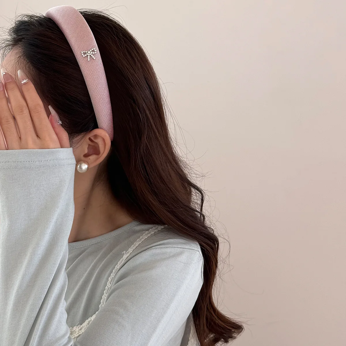 اكسسوارات للنساء فتاة رباط شعر scrunchies عقال الكورية خمر حجر الراين شعبية الرائدة موضة الأطواق الكبار kpop جديد