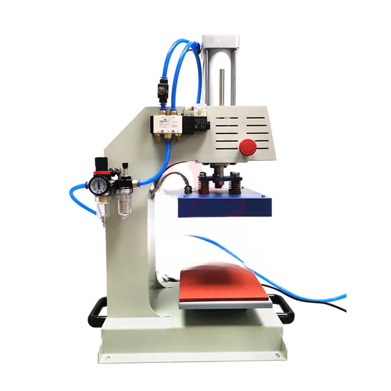 

Heat Press Machine Pneumatic Automatic Can Continuous Work T-shirt Printing Machine For T-shirt Shirt Logo Brand Leather Mouse